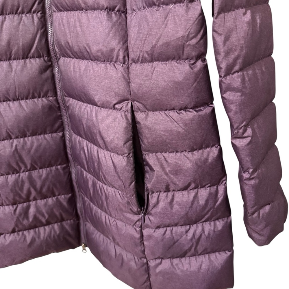 Eddie Bauer CirrusLite Jacket EB650 Women’s Medium Purple Down Puffer Quilted - Picture 6 of 10
